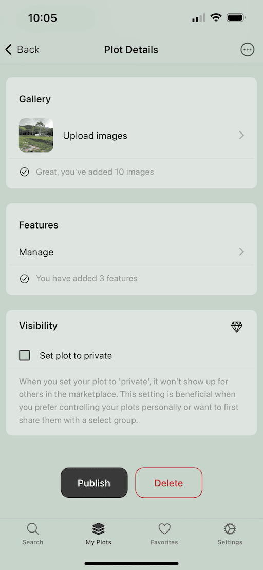 Publish plots