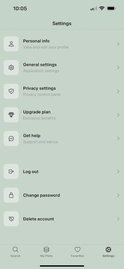 Visual guide to settings in DOODIN App Overview of DOODIN App Settings